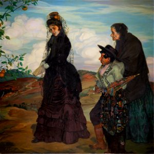 Ignacio Zuloaga La gitana Thielska 597