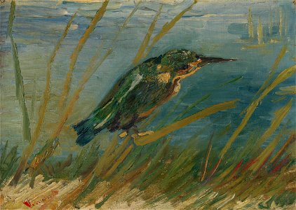IJsvogel aan de waterkant - s0100V1962 - Van Gogh Museum