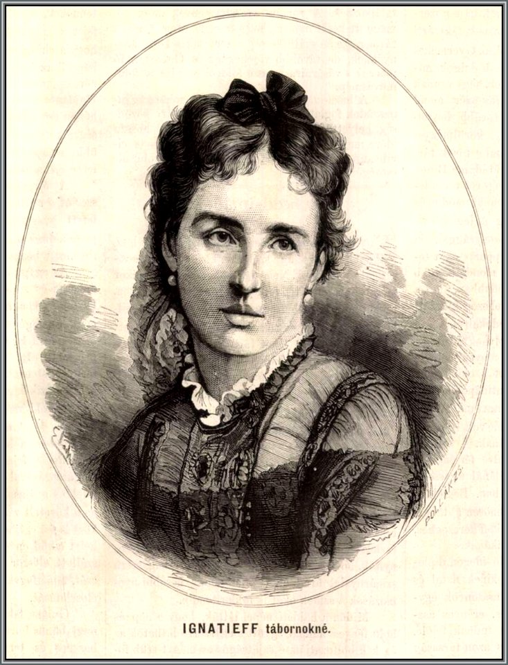 Ignatyev tábornokné. Mo. és a Nagyvilág, 1877