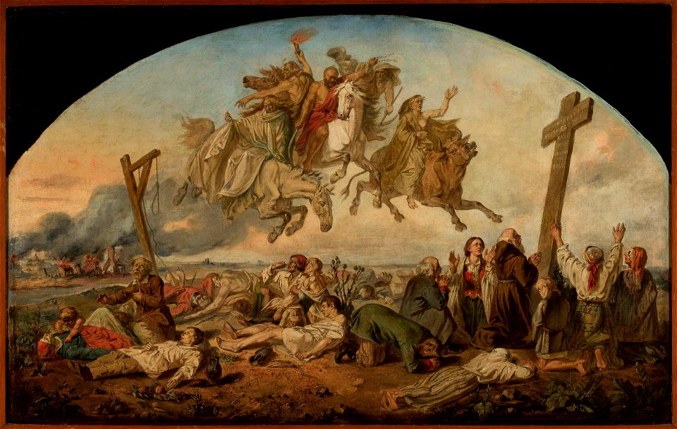 Ignacy Gierdziejewski - Lord deliver us from air, fire, war, famine and sudden death - MP 566 MNW - National Museum in Warsaw