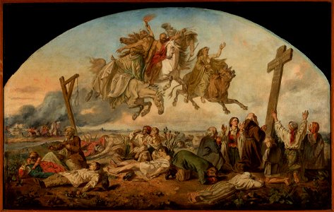Ignacy Gierdziejewski - Lord deliver us from air, fire, war, famine and sudden death - MP 566 MNW - National Museum in Warsaw