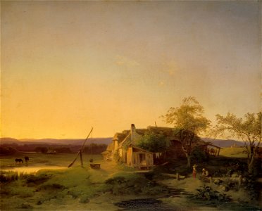 Ignaz Raffalt - Abendlandschaft - 2180 - Kunsthistorisches Museum