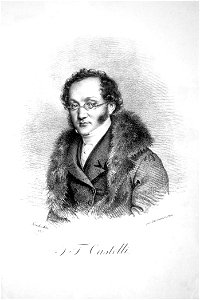 Ignaz Franz Castelli Litho