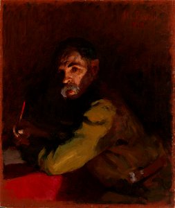I. E. Repin. Writing Doctor