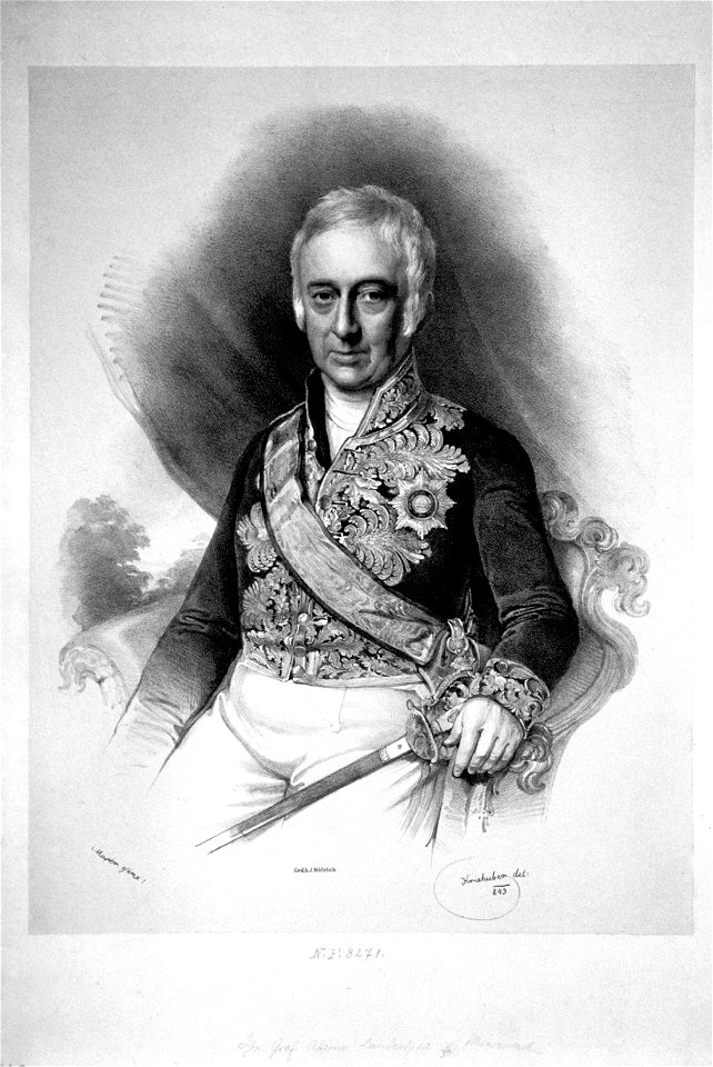 Ignaz Maria Attems Litho