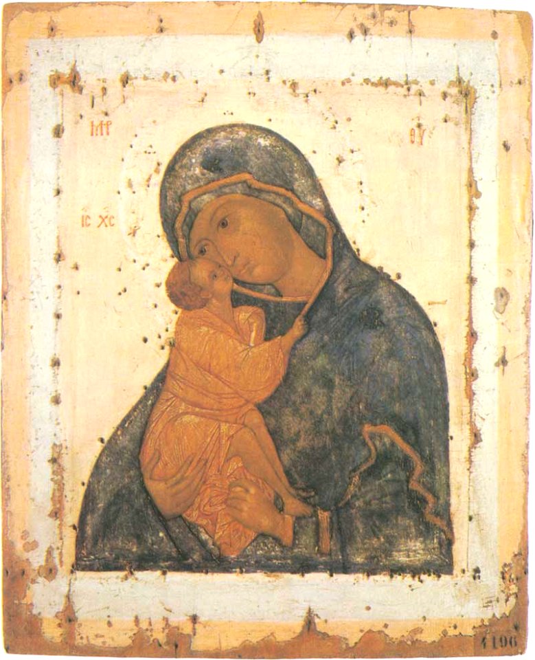 Icon of the Virgin Mary of the Don XVI c