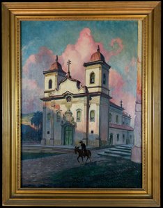 Igreja de São Francisco de Mariana, MG, da coleção Museu Histórico Nacional