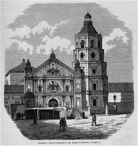 Iglesia parroquial del barrio de Binondo, en Manila, de Ruiz