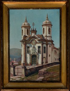 Igreja de São Francisco de Assis, MG, da coleção Museu Histórico Nacional
