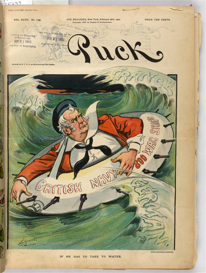If he has to take to water - Dalrymple. LCCN2010646244