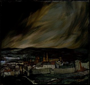 Ignacio Zuloaga y Zabaleta - Castilian Landscape - 42.571 - Museum of Fine Arts