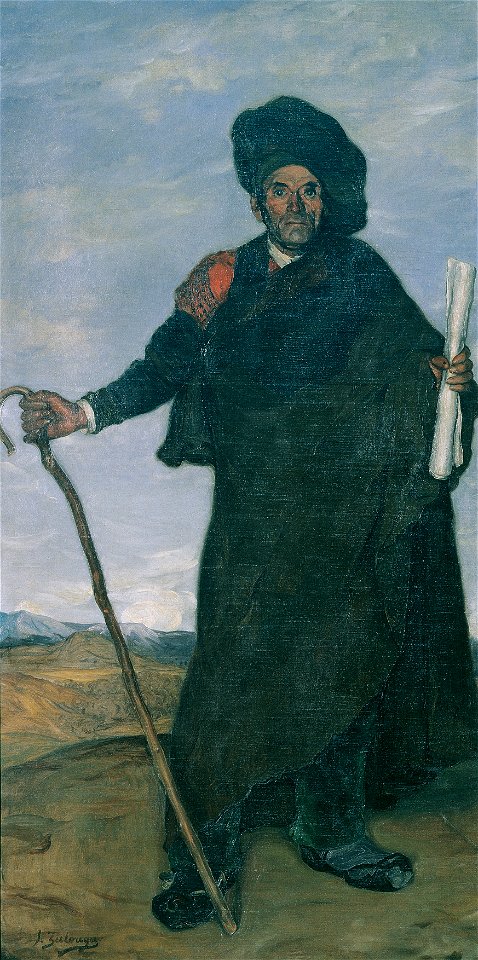 Ignacio Zuloaga - Der Volksdichter Don Miguel von Segovia - 531 - Österreichische Galerie Belvedere