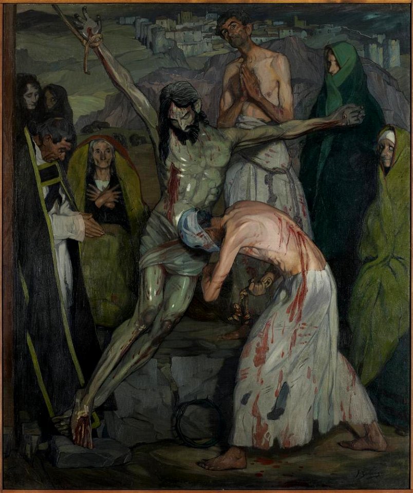 Ignacio Zuloaga y Zabaleta - The Penitents - A292 - Hispanic Society of America