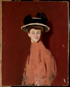 Ignacy Marek - Portrait study of a woman - MP 5424 MNW - National Museum in Warsaw