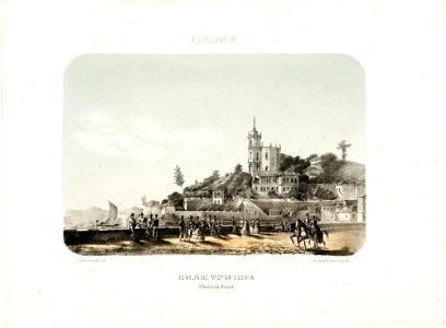 Igreja de Na. Sa. da Gloria Morro da Gloria, da Coleção Brasiliana Iconográfica