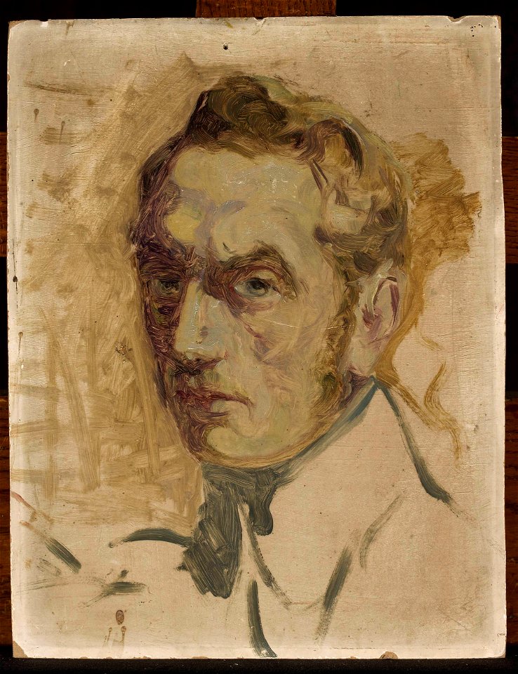 Ignacy Pinkas - Self-portrait - MPW 2587 MNW - National Museum in Warsaw