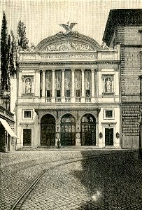 Il nuovo teatro Nazionale a Roma La facciata