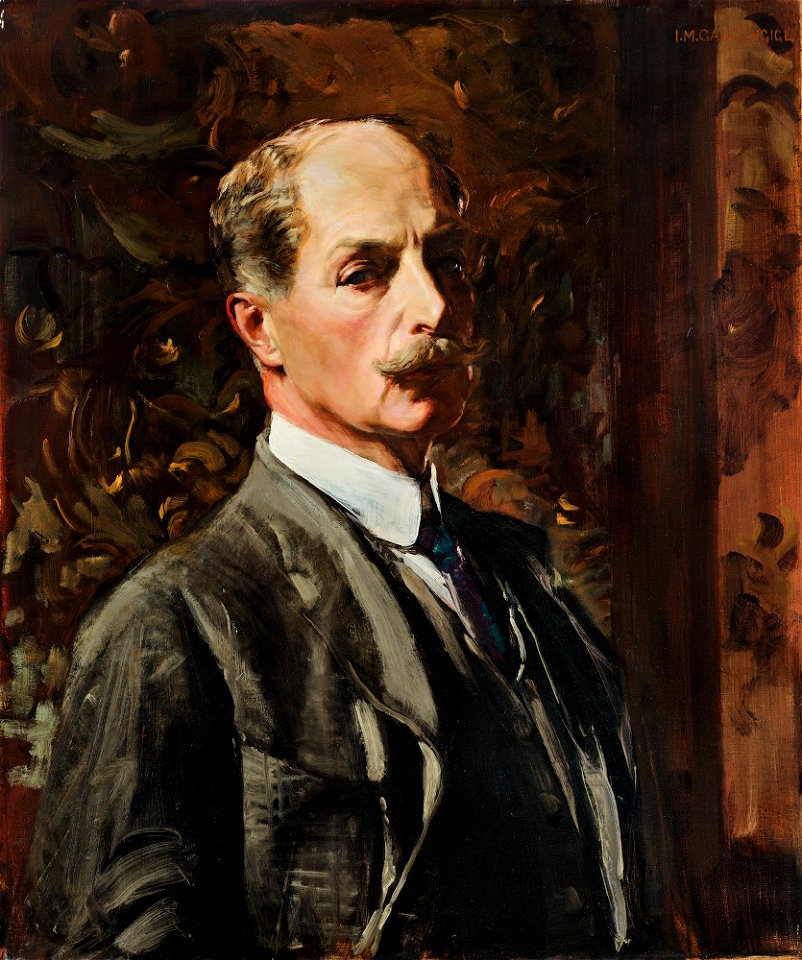 Ignaz Marcel Gaugengigl - Self-Portrait - P3e20 - Isabella Stewart Gardner Museum
