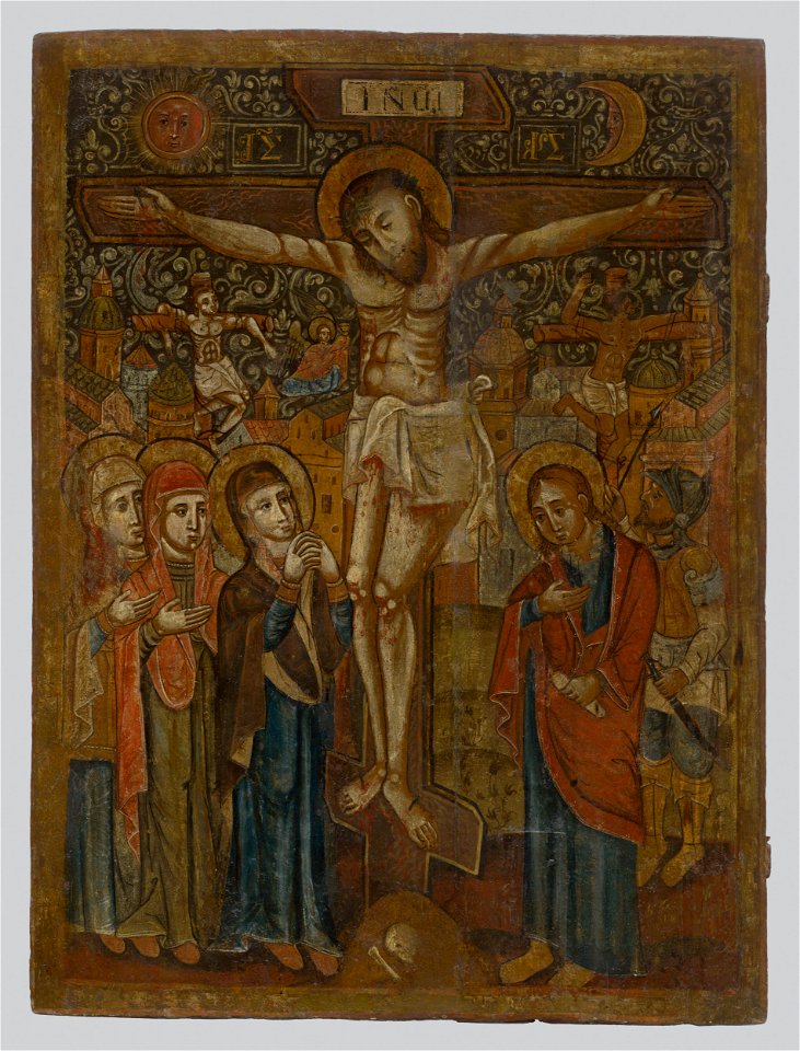 Ikonový maliar - Ukrižovanie - O 6199 - Slovak National Gallery