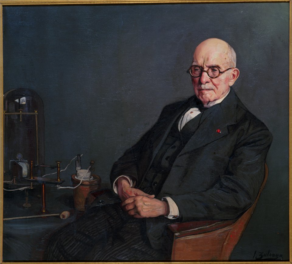 Ignacio Zuloaga y Zabaleta - Portrait d'Édouard Branly (1844-1940), physicien - P2659 - Musée Carnavalet