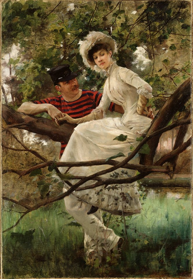 Idyll (Carl Larsson) - Nationalmuseum - 19517