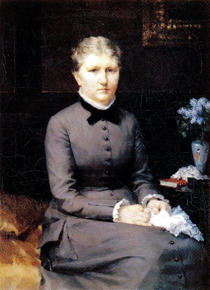 Ida Aspelin-Haapkylä by Edelfelt