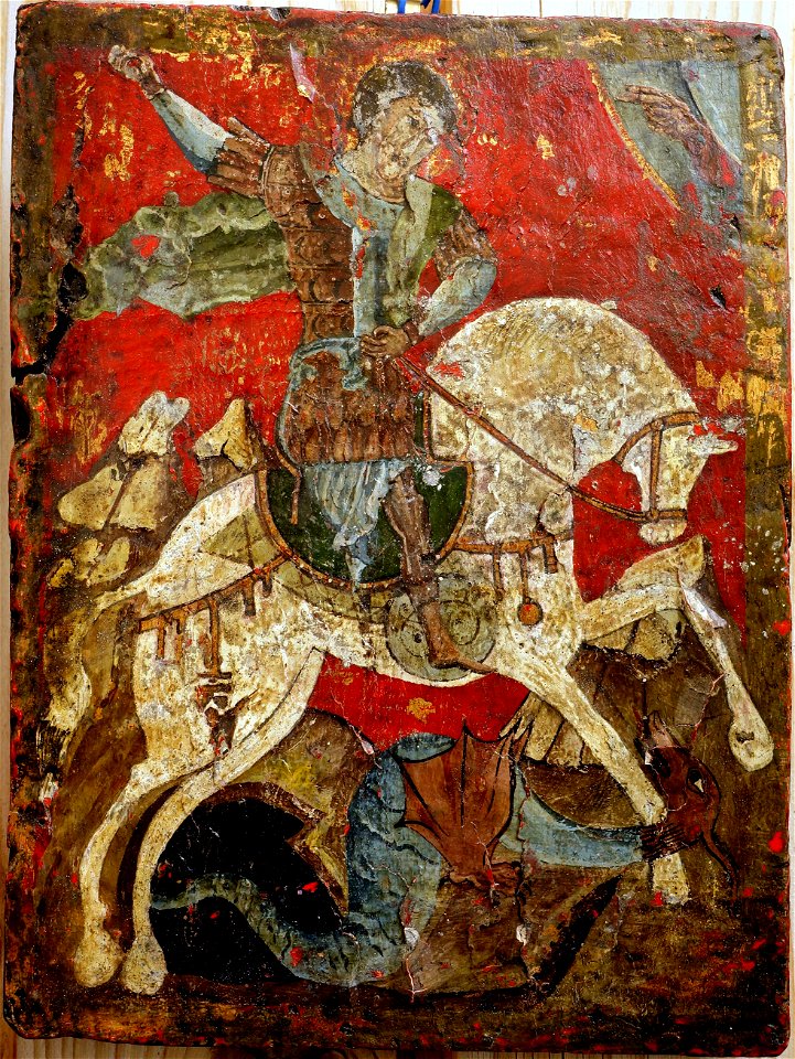 Ikona, Sv. Jurij ubija zmaja