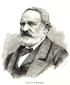 Ihász Dániel (Pollák Zsigmond metszete, 1881)