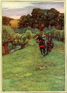 Idylls of the King (1913) 05 - They rose so slowly and they look's so pale
