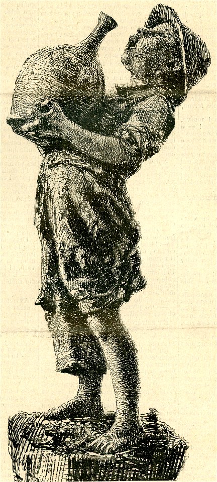 Il fiasco di San Martino, - terracotta di Costantino Barbella