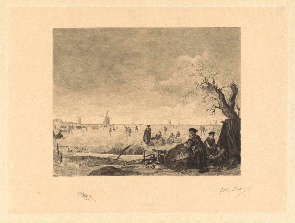 IJsvermaak en eendenjagers