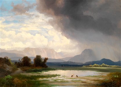 Ignaz Raffalt Karawankenlandschaft