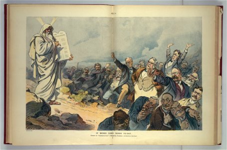 If Moses came down to-day - Kep. LCCN2011647289