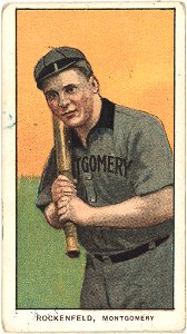 Ike Rockenfeld, Montgomery Team, baseball card portrait LCCN2008676890