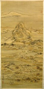 Ike Taiga - Landscapes in Summer and Winter - 64.55.2 - Metropolitan Museum of Art