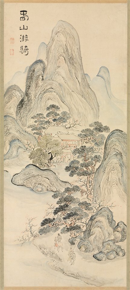 Ike Taiga - Spring Landscape - 1997.114 - Cleveland Museum of Art