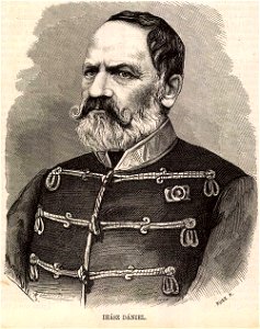 Ihász Dániel (Rusz Károly metszete, 1867)