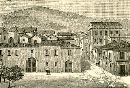 Iglesias passeggiata del Buoncammino
