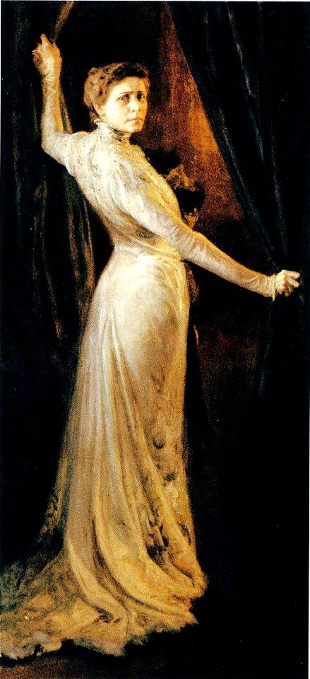 Ida Aalberg by Edelfelt