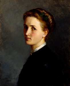 Ida Silfverberg - Self-Portrait - 1868 - Finnish National Gallery A I 123
