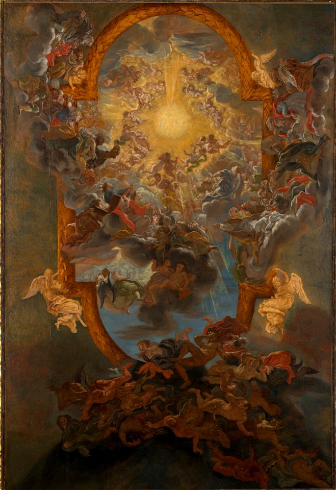 Il Baciccio (Giovanni Battista Gaulli) - The Triumph of the Name of Jesus - 2005-34 - Princeton University Art Museum