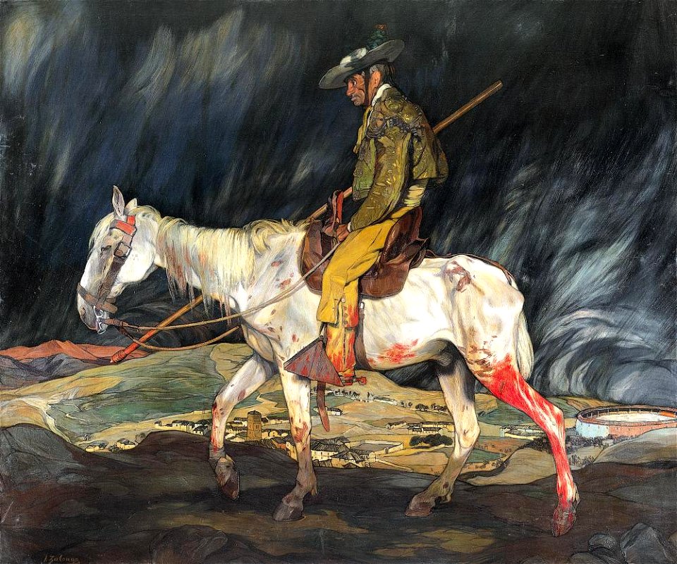 Ignacio Zuloaga y Zabaleta - The Victim of the Fiesta - A2010 - Hispanic Society of America