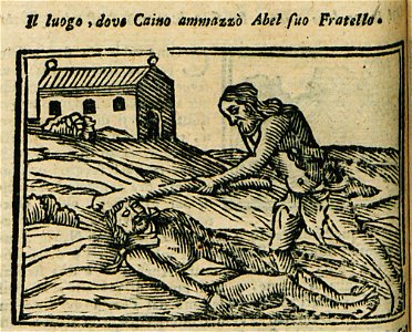 Il luogo, dove Caino ammazzo Abel suo fratello - Bianco Noe - 1600