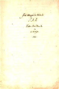 Idée abregée des Etudes de S.A.R. Victor Amé Duc de Savoje. Free illustration for personal and commercial use.