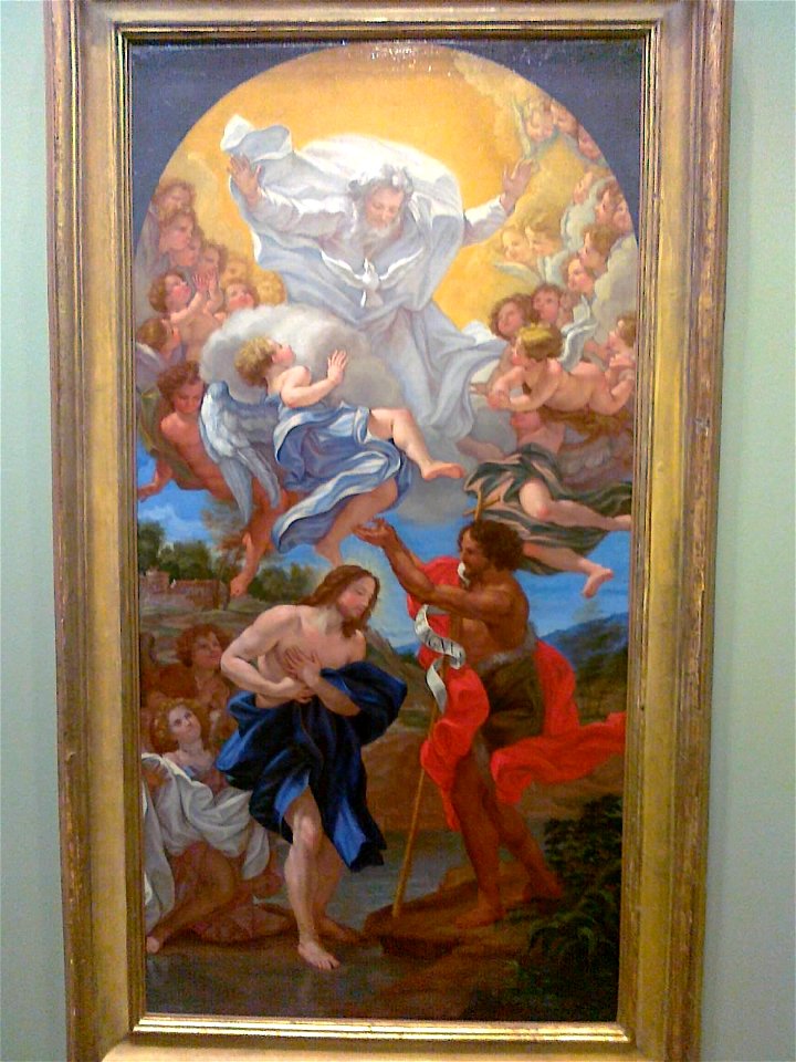 Il Baciccio Le Baptême du Christ 15092012394