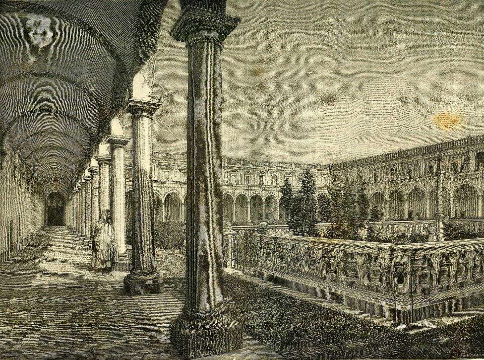 Il chiostro di San Martino A Napoli