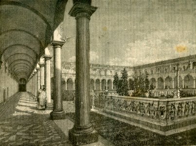 Il chiostro di San Martino A Napoli
