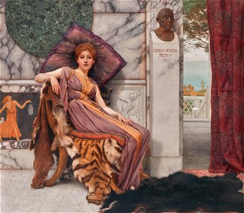 Il dolce far niente, by John William Godward