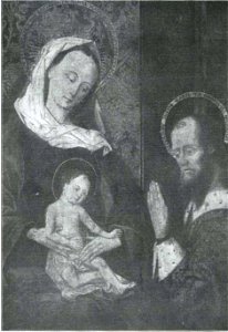 Ignoto del XV secolo Sacra Famiglia Messina Museo Regionale