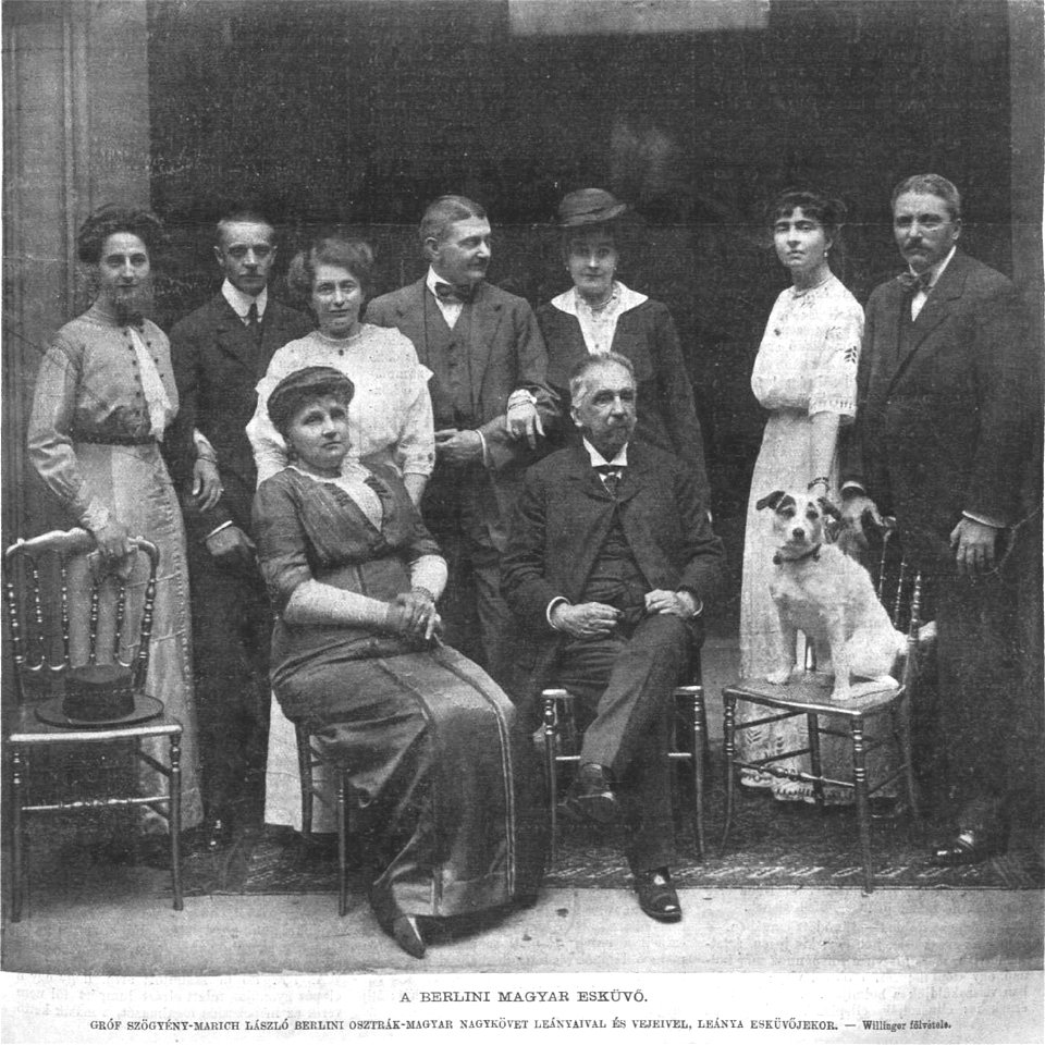Ifj. Szőgyény-Marich László családja 1913-27